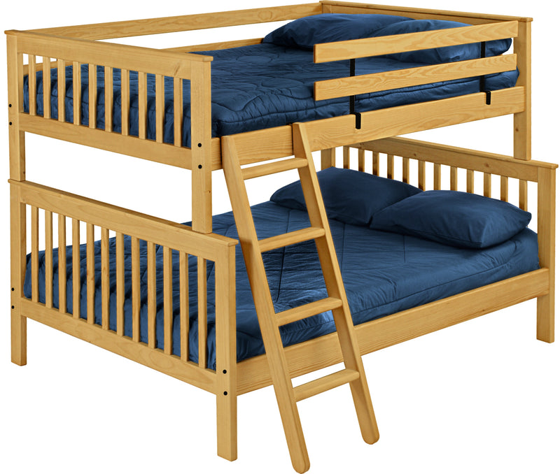 Mission Bunk Bed, FullXL Over Queen, By Crate Designs. 4778