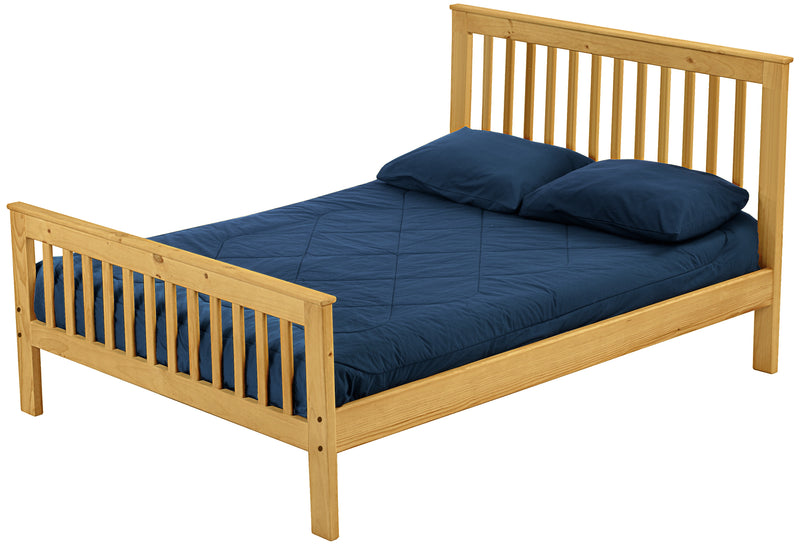 Mission Bed, Queen, 44" Headboard and 29" Footboard, By Crate Designs. 4949