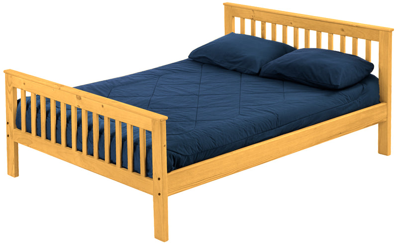 Mission Bed, Queen, 36" Headboard and 29" Footboard, By Crate Designs. 4969