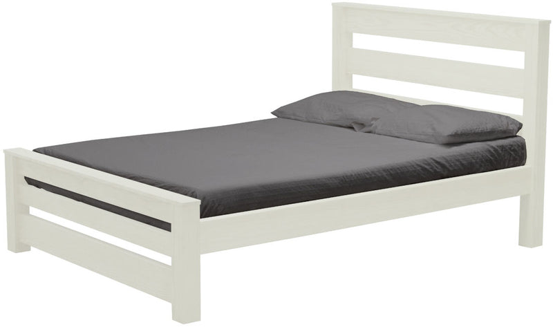 TimberFrame Bed, Full, 43" Headboard and 18" Footboard, By Crate Designs. 44928