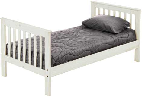 Mission Lower Bunk Bed, Twin, By Crate Designs. 4725