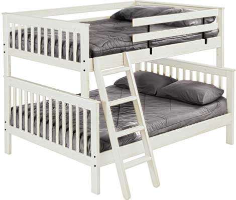 Mission Bunk Bed, FullXL Over Queen, By Crate Designs. 4778