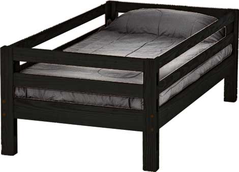 Ladder End Upper Bed, Twin, By Crate Designs. 4105