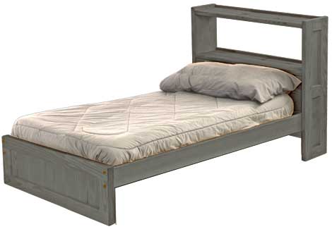 Bookcase Bed, Twin, By Crate Design. 4336.