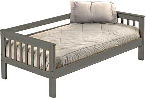 Mission Day Bed, Twin, 29" High, By Crate Designs. 4717