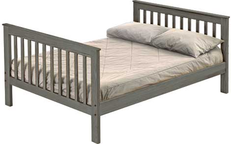 Mission Lower Bunk Bed, Full, By Crate Designs. 4727