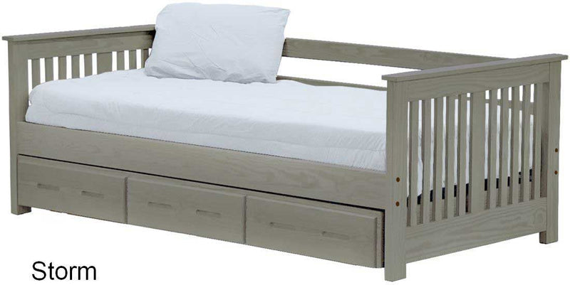 Shaker Bed with Drawers, Twin, By Crate Designs. 43717