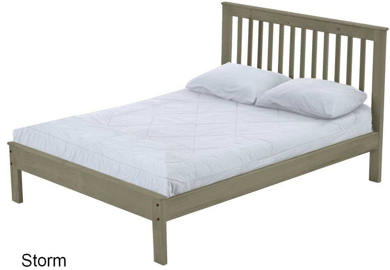 Mission Bed, Queen, 44" Headboard and 17" Footboard, By Crate Designs. 4947