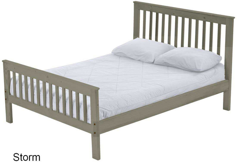 Mission Bed, Queen, 44" Headboard and 29" Footboard, By Crate Designs. 4949