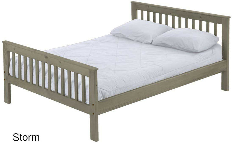 Mission Bed, Queen, 36" Headboard and 29" Footboard, By Crate Designs. 4969